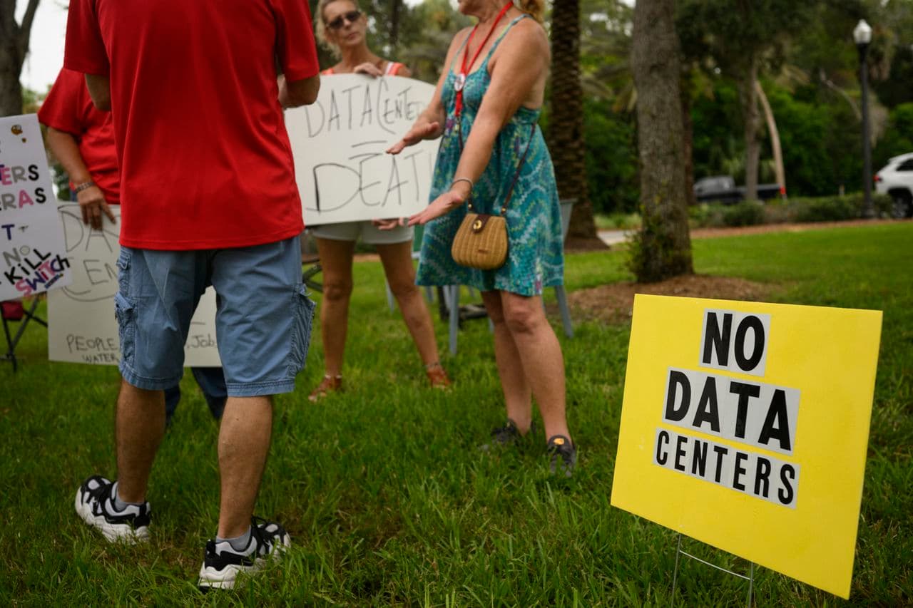 Trump says communities that reject data centers 'want to end up being backwards and poor' — President claims China 'could not be happier' with AI data center backlash in the US